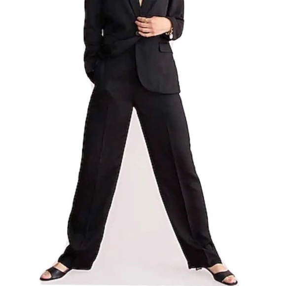 J. Crew Pants - J. Crew Ingrid Pant in Black Gramercy Twill 100% Lyocell Size 6